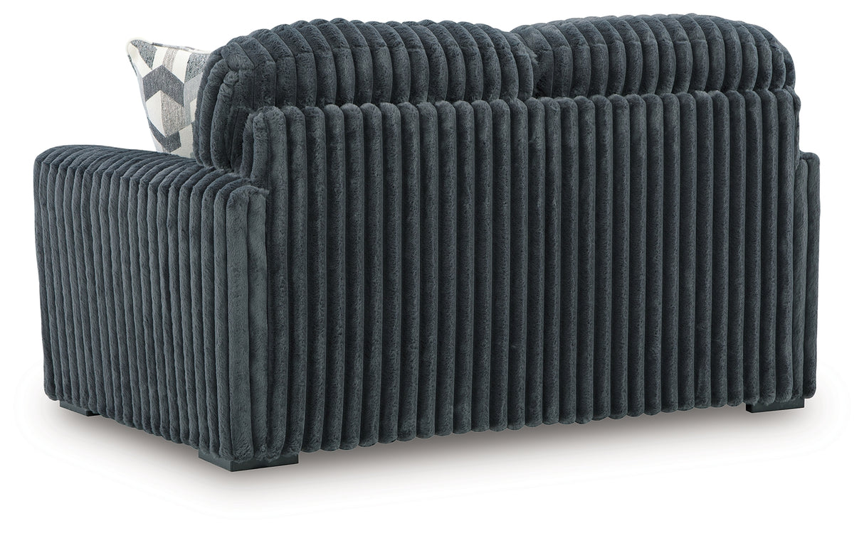 Midnight-Madness Sofa and Loveseat