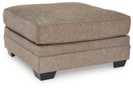 Furniture City Houma - Ashley Furniture - Cannonbrook Oversized Accent Ottoman - Oversized Accent Ottoman / Nutmeg - 9820108