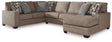Furniture City Houma - Ashley Furniture - Cannonbrook 3-Piece Sectional with Chaise - RAF 3-Piece Sectional with Chaise / Nutmeg - 98201S1