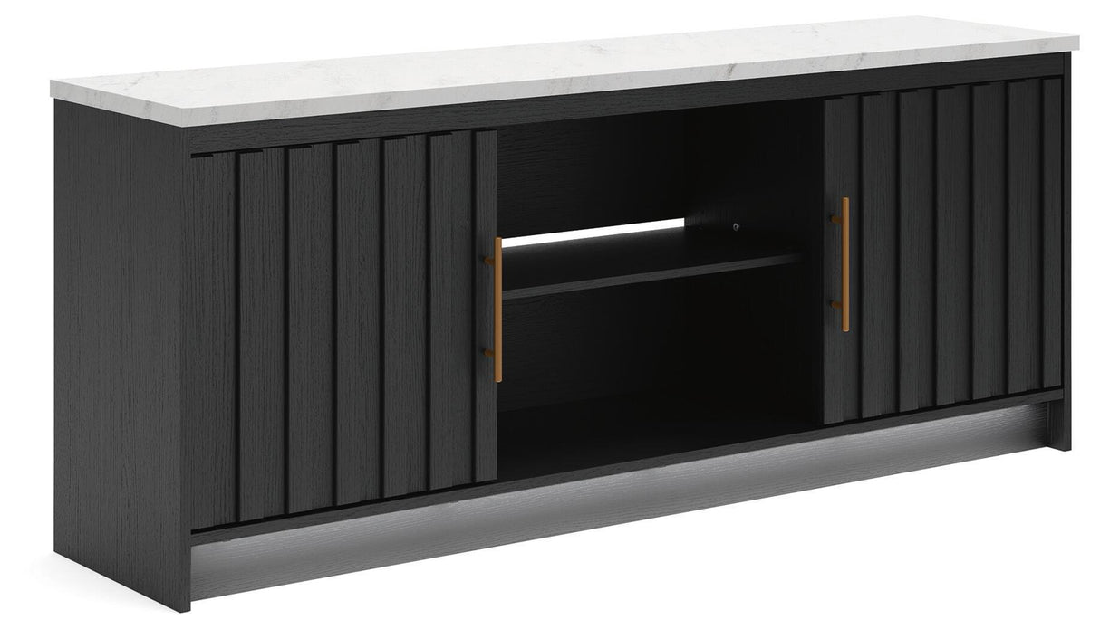 Cadmori - TV Stand With Fireplace Option