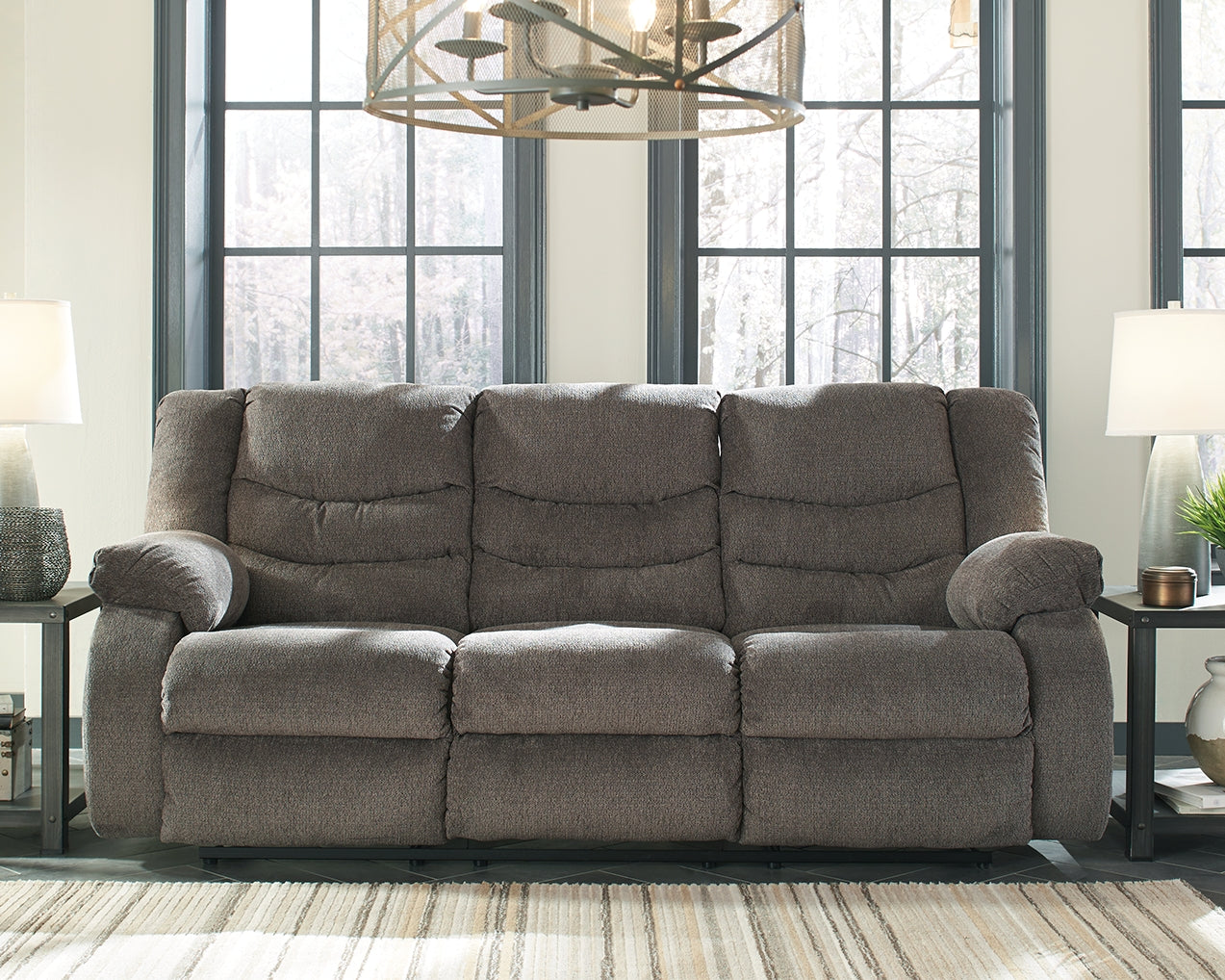 Furniture City Houma - Ashley Furniture - Tulen Reclining Sofa - Reclining Sofa - 9860688