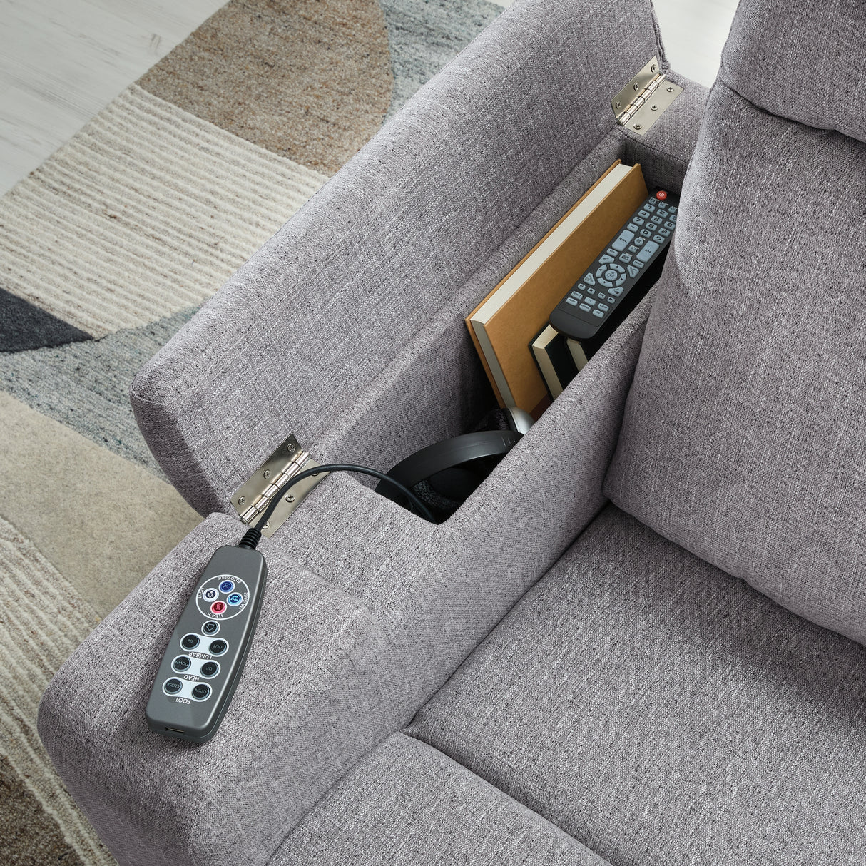 Pineland Power Glider Recliner with Audio System
