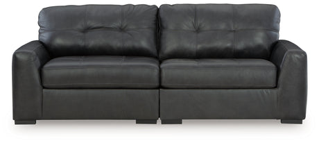 Furniture City Houma - Ashley Furniture - Brindley Pier 2-Piece Sectional Loveseat - RAF 2-Piece Sectional Loveseat - 99503S1