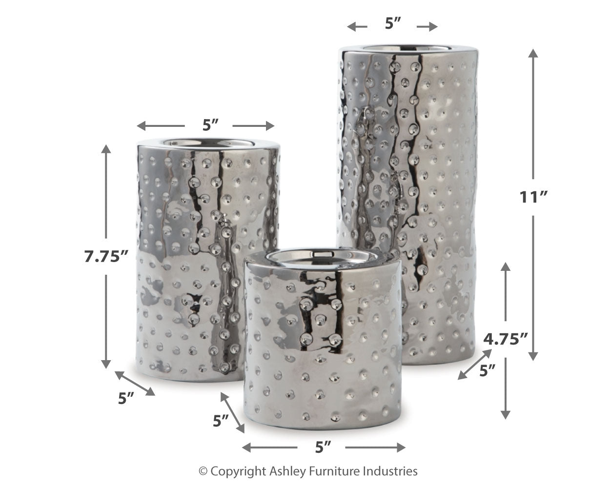 Marisa Candle Holder (Set of 3)