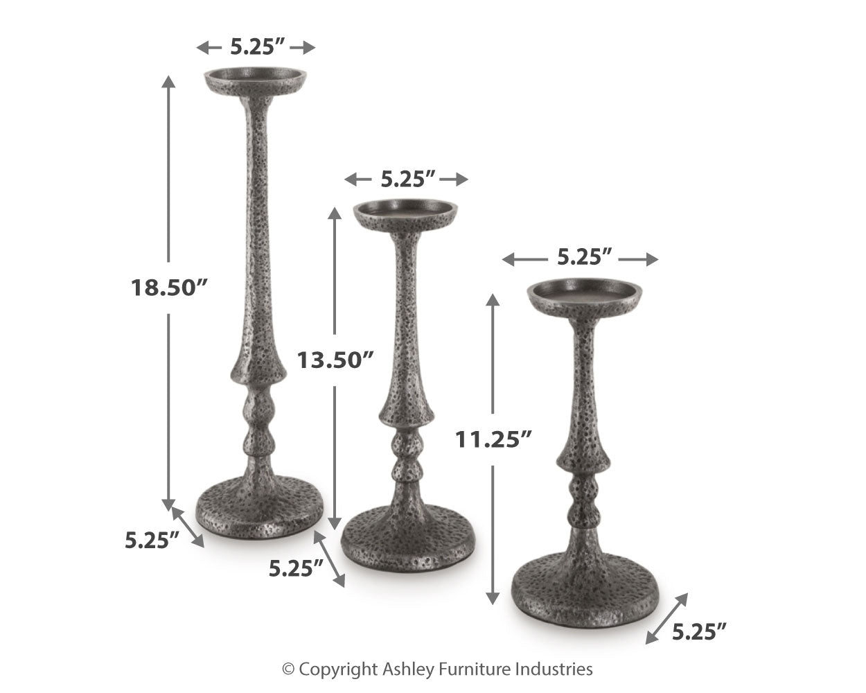 Eravell Candle Holder (Set of 3)