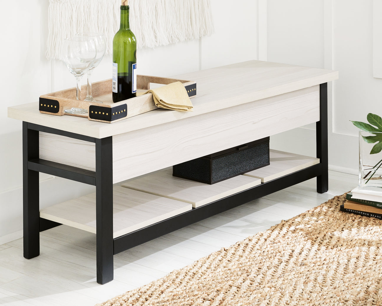 Furniture City Houma - Ashley Furniture - Rhyson Storage Bench - Storage Bench - A3000312