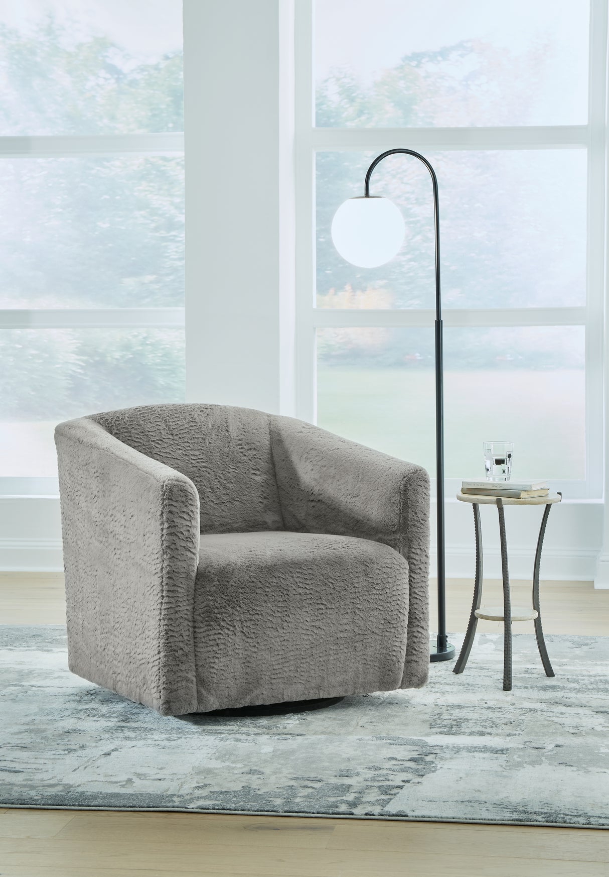 Furniture City Houma - Ashley Furniture - Bramner Accent Chair - Swivel Accent Chair - A3000330