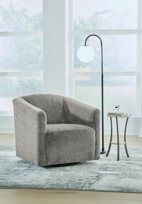 Furniture City Houma - Ashley Furniture - Bramner Accent Chair - Swivel Accent Chair - A3000330