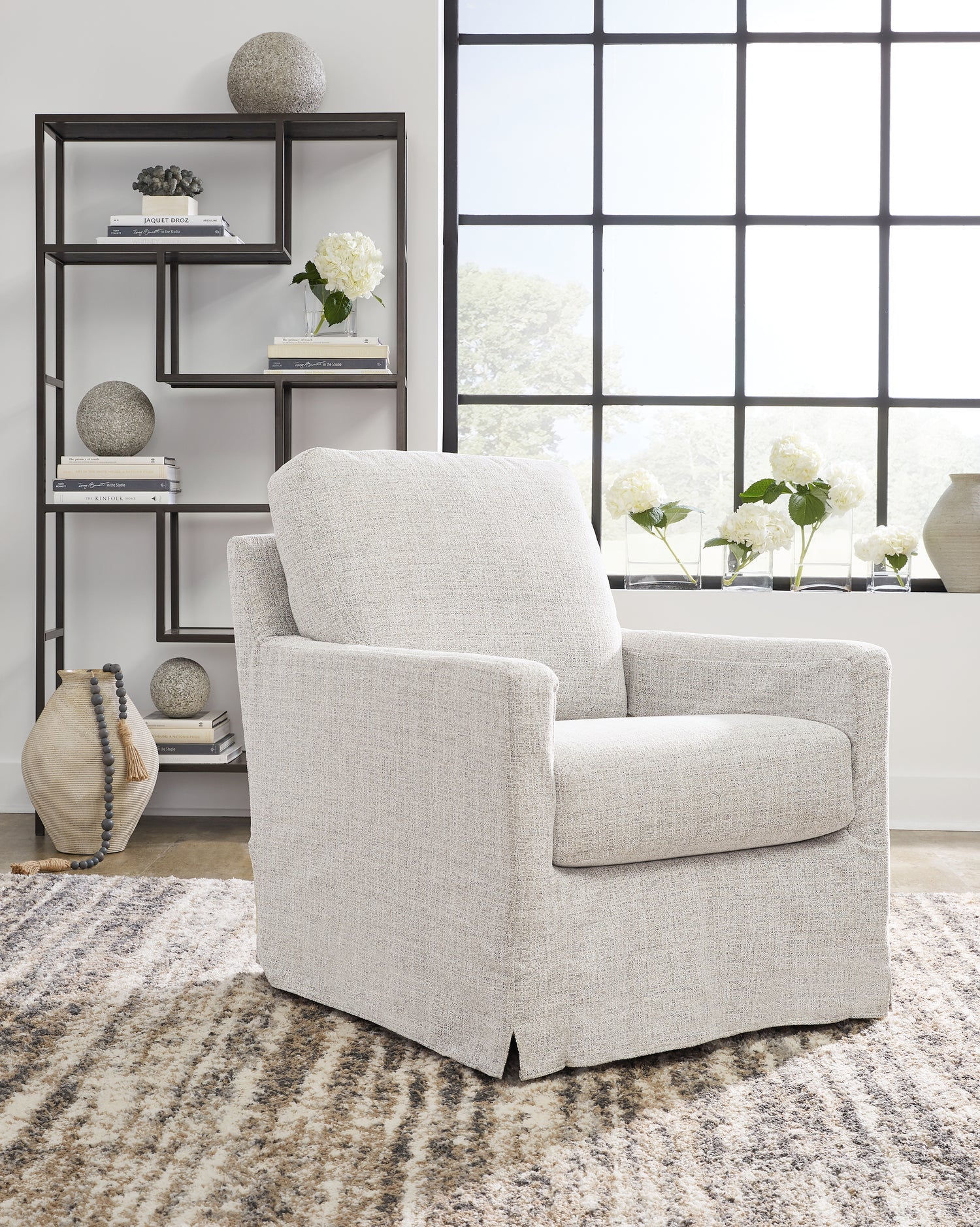 Furniture City Houma - Ashley Furniture - Nenana Next-Gen Nuvella Swivel Glider Accent Chair - Swivel Glider Accent Chair - A3000644