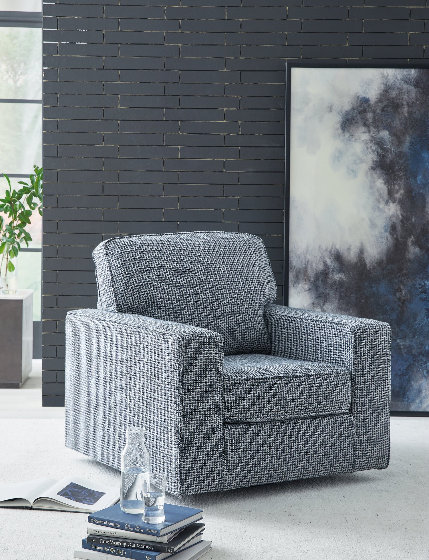 Furniture City Houma - Ashley Furniture - Olwenburg Swivel Accent Chair - Swivel Accent Chair - A3000652