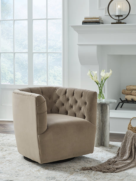 Furniture City Houma - Ashley Furniture - Hayesler Swivel Accent Chair - Swivel Accent Chair - A3000661