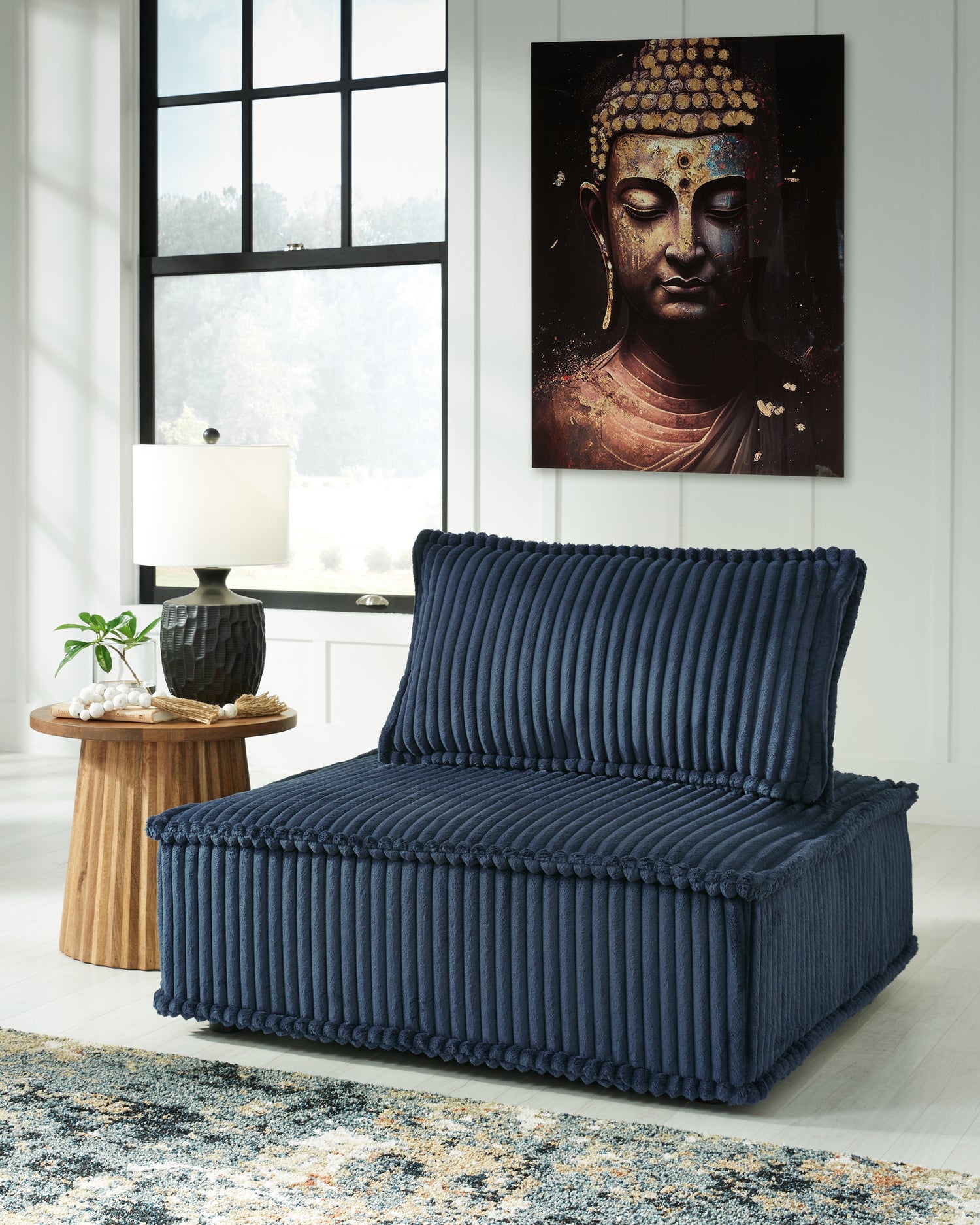 Furniture City Houma - Ashley Furniture - Bales Accent Chair - Accent Chair / Navy - A3000662