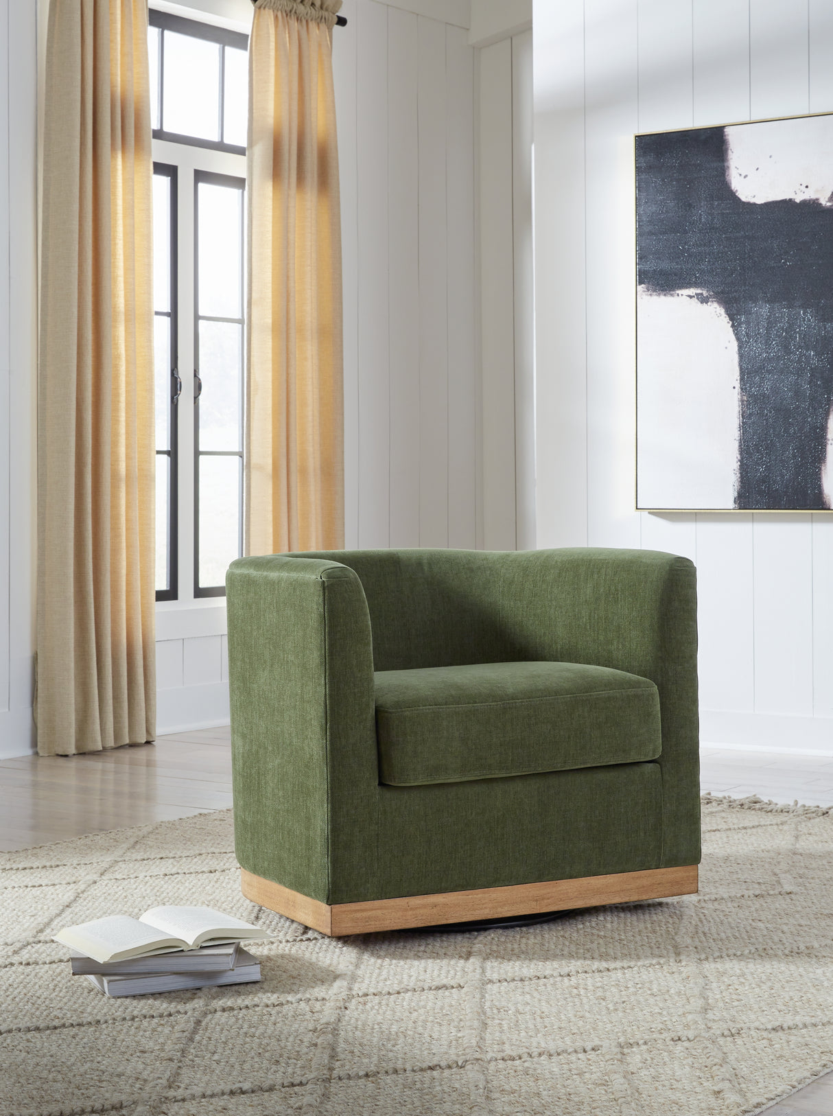 Furniture City Houma - Ashley Furniture - Jersonlow Swivel Accent Chair - Swivel Accent Chair - A3000696