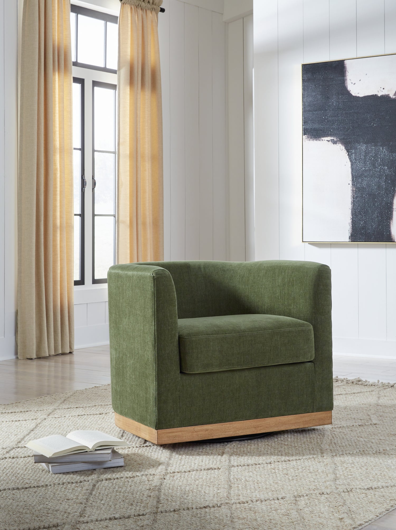 Furniture City Houma - Ashley Furniture - Jersonlow Swivel Accent Chair - Swivel Accent Chair - A3000696