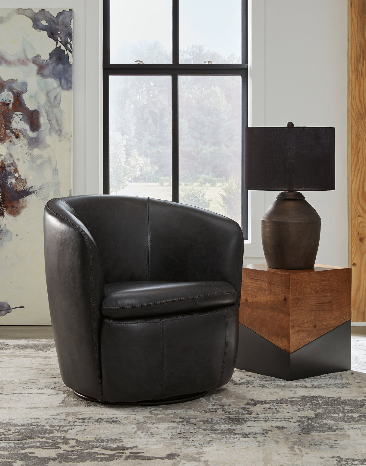 Furniture City Houma - Ashley Furniture - Kierreys Swivel Accent Chair - Swivel Accent Chair - A3000702