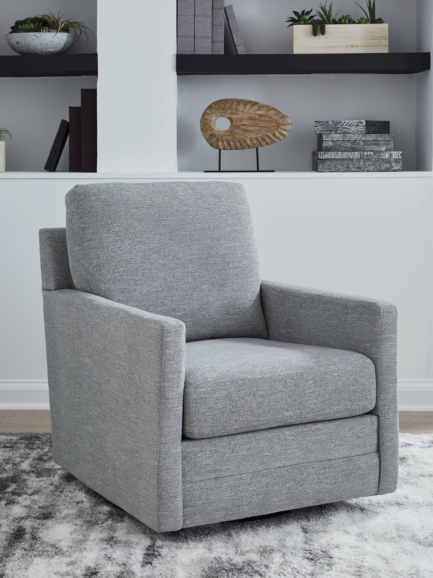 Furniture City Houma - Ashley Furniture - Freybourne Next-Gen Nuvella Swivel Accent Chair - Swivel Accent Chair - A3000737