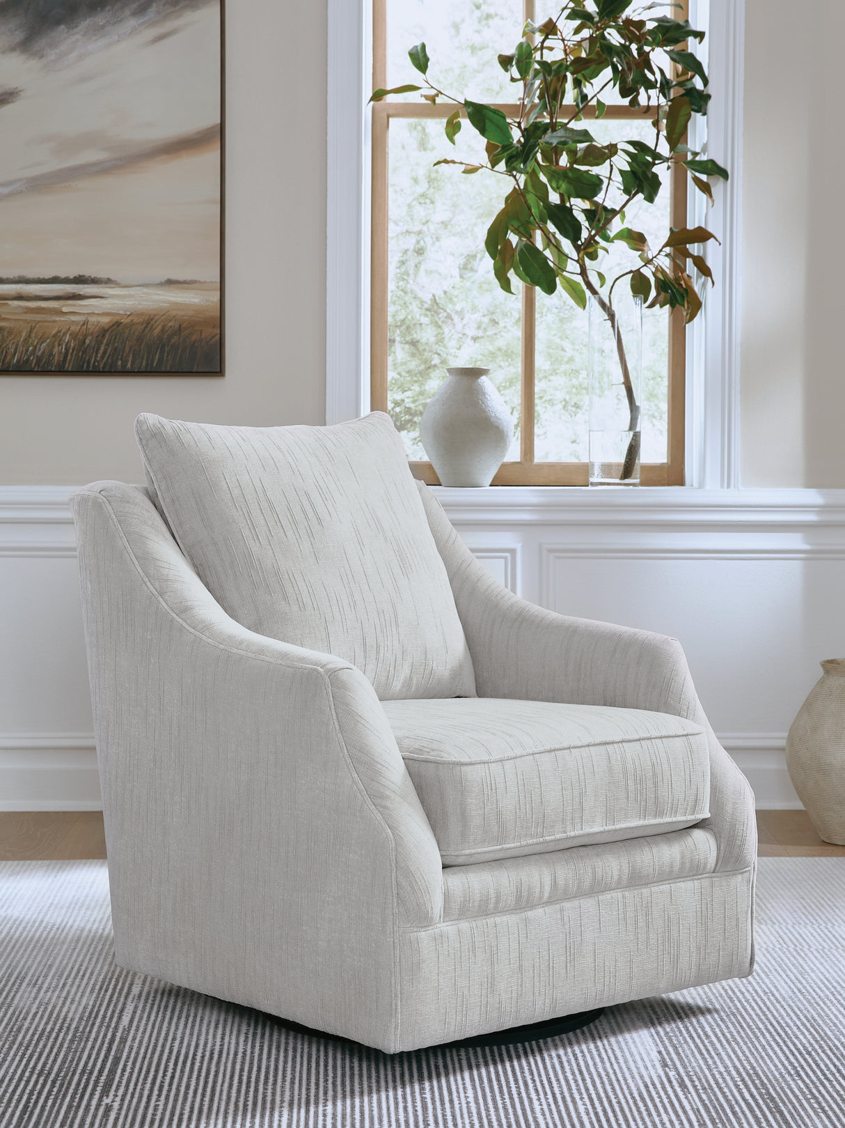 Furniture City Houma - Ashley Furniture - Gubbins Swivel Accent Chair - Swivel Accent Chair - A3000818