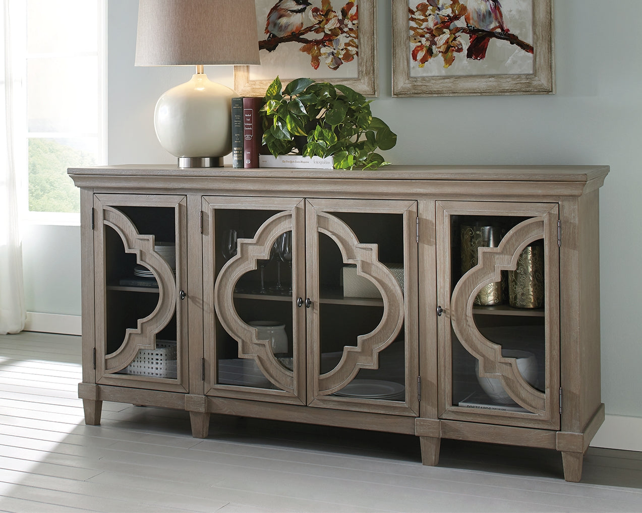 Furniture City Houma - Ashley Furniture - Fossil Ridge Accent Cabinet - Accent Cabinet - A4000037
