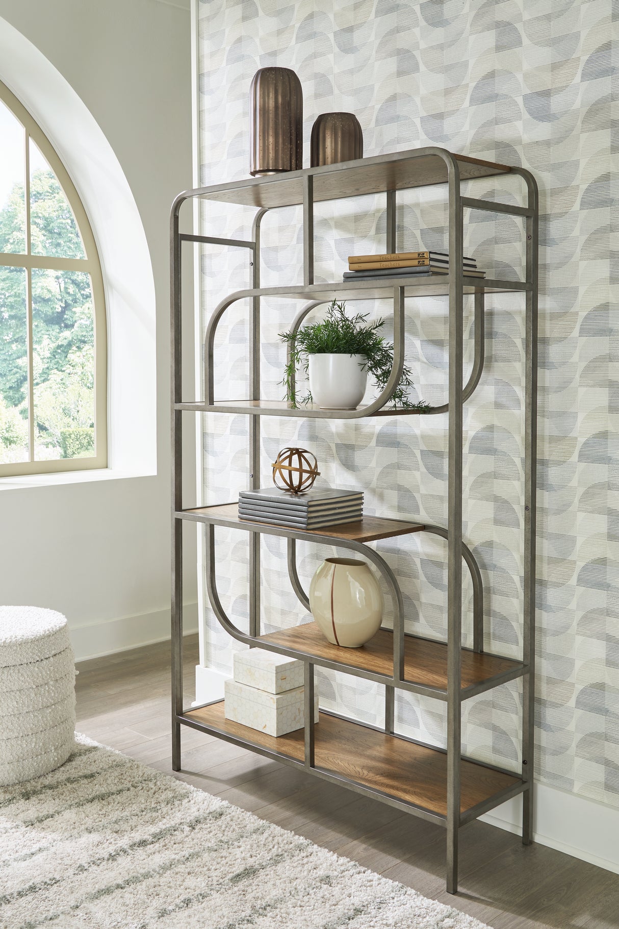 Furniture City Houma - Ashley Furniture - Jaddon Bookcase - Bookcase - A4000587