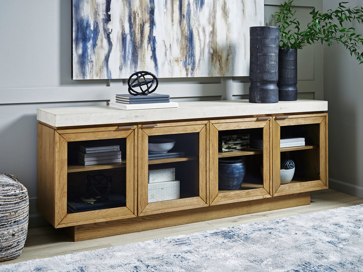 Furniture City Houma - Ashley Furniture - Adanworth Accent Cabinet - Accent Cabinet - A4000731