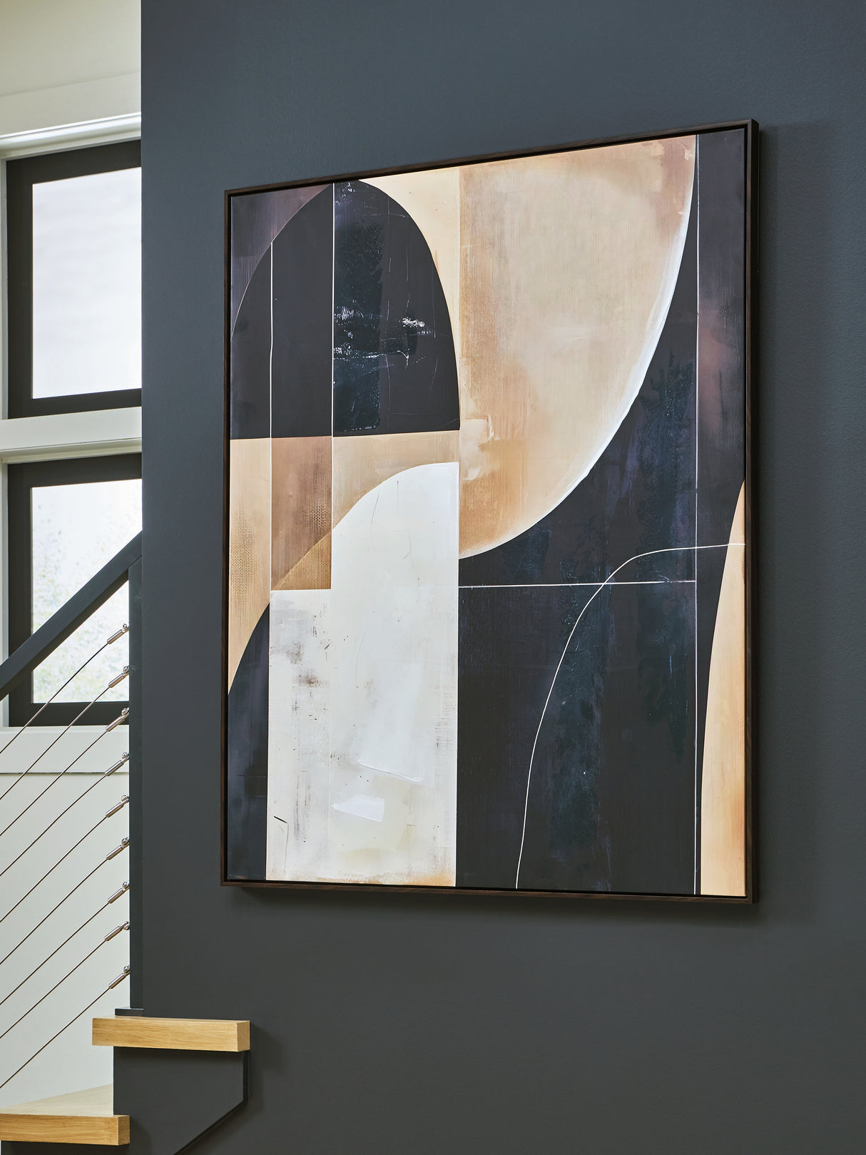 Furniture City Houma - Ashley Furniture - Ewanford Wall Art - Wall Art - A8000464