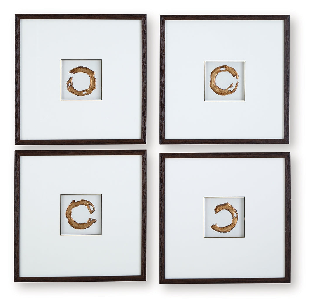Dallbourne Wall Art (Set of 4)