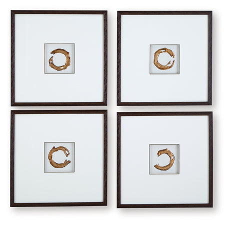 Dallbourne Wall Art (Set of 4)