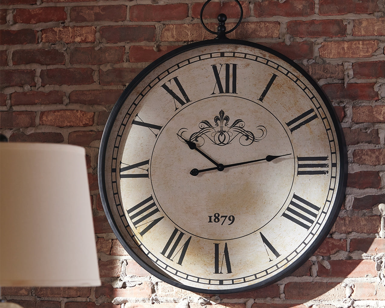 Furniture City Houma - Ashley Furniture - Augustina Wall Clock - Wall Clock - A8010110