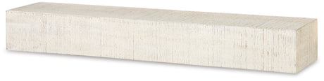 Furniture City Houma - Ashley Furniture - Cadmon Wall Shelf - Wall Shelf / Antique White - A8010259