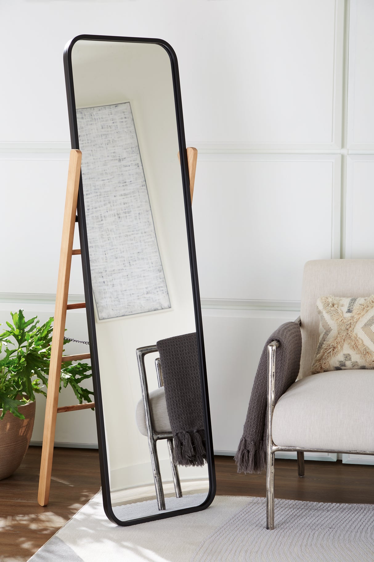 Furniture City Houma - Ashley Furniture - Bronick Floor Mirror - Floor Mirror - A8010342