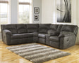 Furniture City Houma - Ashley Furniture - Tambo 2-Piece Reclining Sectional - 2-Piece Reclining Sectional - 27801S1