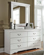 Furniture City Houma - Ashley Furniture - Anarasia Dresser and Mirror - Dresser and Mirror - B129B3