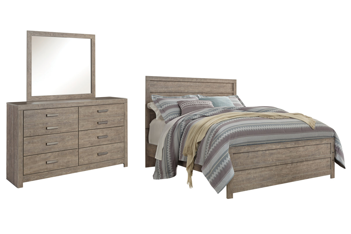 Furniture City Houma - Ashley Furniture - Culverbach Queen Panel Bed, Dresser and Mirror - Queen Panel Bed, Dresser and Mirror - B070B9