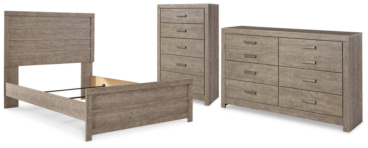 Furniture City Houma - Ashley Furniture - Culverbach Full Panel Bed, Dresser and Chest - Full Panel Bed, Dresser and Chest - B070B32