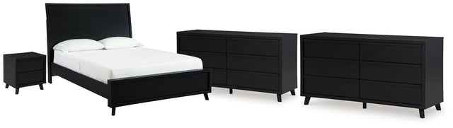 Furniture City Houma - Ashley Furniture - Danziar Queen Panel Bed, 2 Dressers and Nightstand - Queen Panel Bed, 2 Dressers and Nightstand - B1013B31