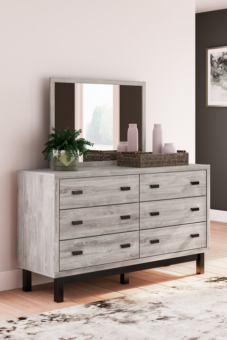 Furniture City Houma - Ashley Furniture - Vessalli Dresser and Mirror - Dresser and Mirror - B1036B1