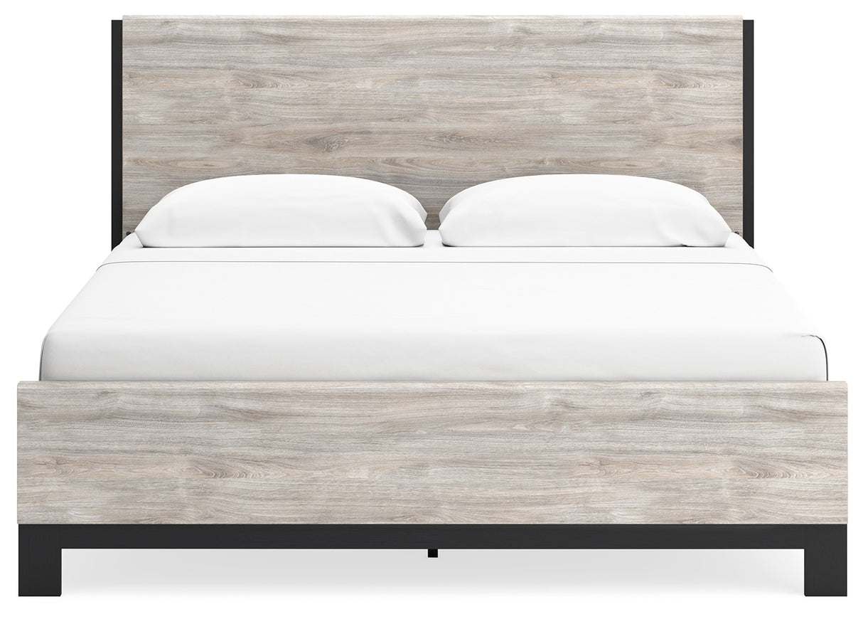 Vessalli King Panel Bed
