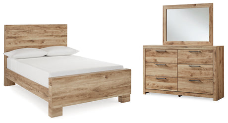 Furniture City Houma - Ashley Furniture - Hyanna Full Panel Bed, Dresser and Mirror - Full Panel Bed, Dresser and Mirror - B1050B23