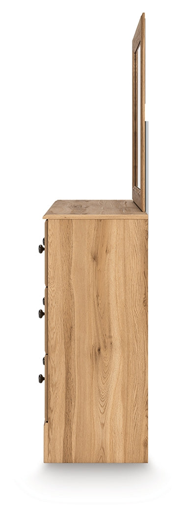 Aleaport Full Panel Bed, Dresser and Mirror