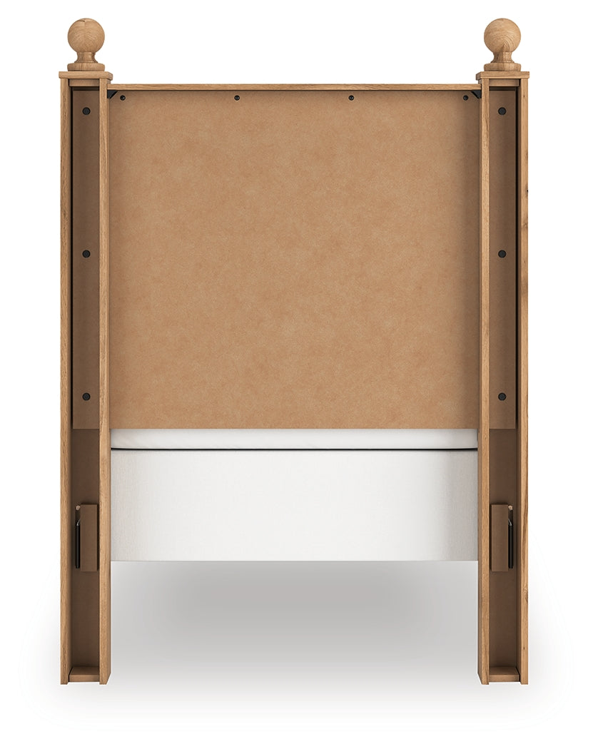 Aleaport Twin Panel Bed, Dresser and Mirror