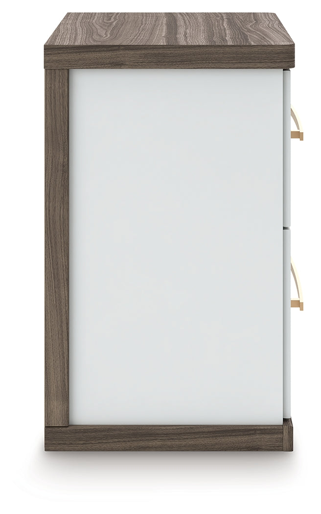 Kendanport King Platform Bed, Dresser, Mirror and Nightstand