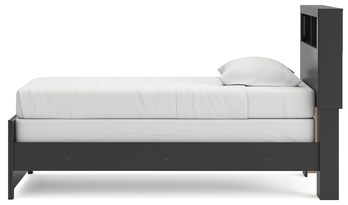 Broachmyn Twin Bookcase Bed