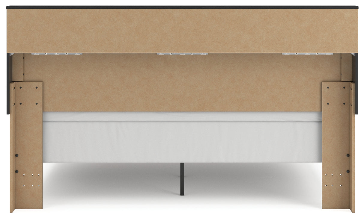 Broachmyn King Bookcase Bed