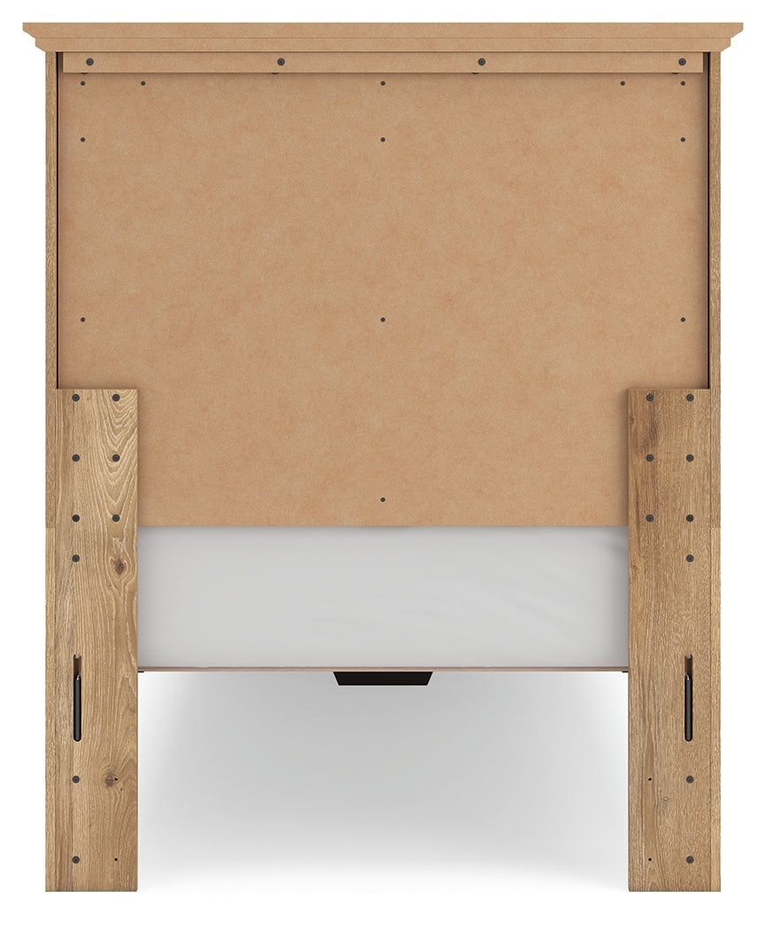 Makidern Twin Panel Storage Bed