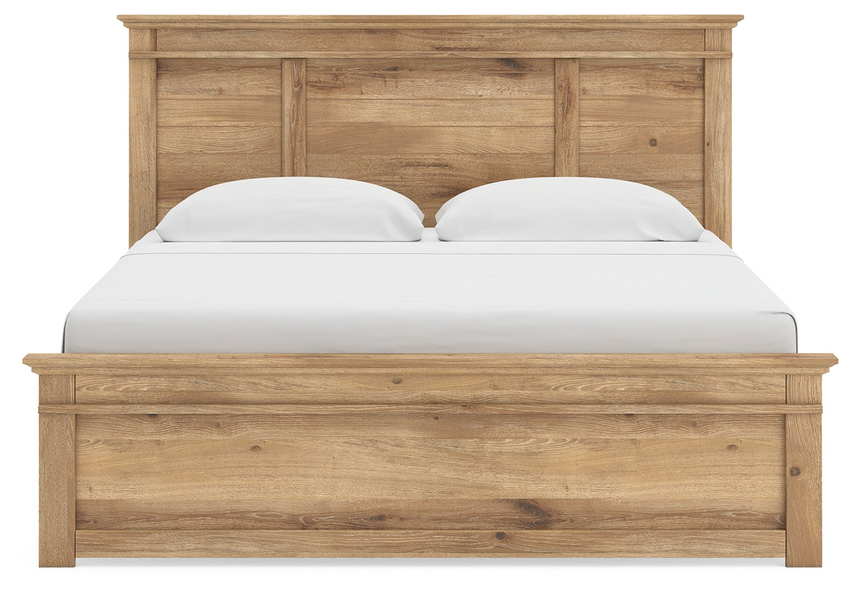 Makidern King Panel Bed