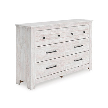 Furniture City Houma - Ashley Furniture - Makidern Dresser - Six Drawer Dresser - PCB1171-31