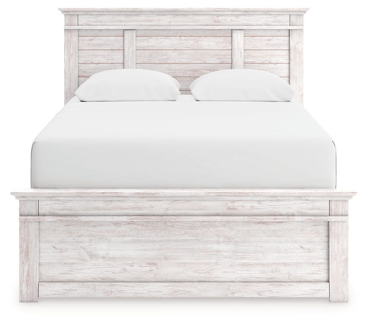 Makidern Queen Panel Bed, Dresser and Mirror