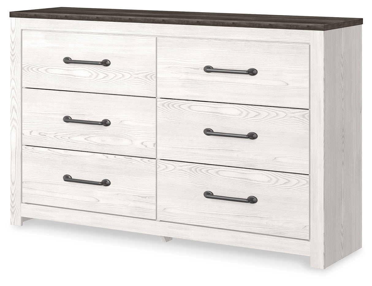 Furniture City Houma - Ashley Furniture - Gerridan Dresser - Six Drawer Dresser - B1190-31