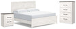 Furniture City Houma - Ashley Furniture - Gerridan King Panel Bed, Chest and Nightstand - King Panel Bed, Chest and Nightstand - B1190B35
