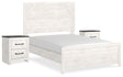 Furniture City Houma - Ashley Furniture - Gerridan Full Panel Bed and 2 Nightstands - Full Panel Bed and 2 Nightstands - B1190B12